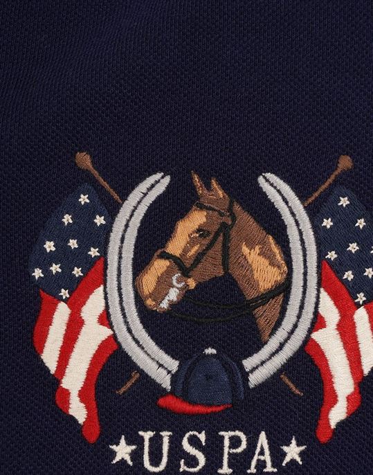 U.S. Polo Assn. Men Solid Casual Wear T-Shirt